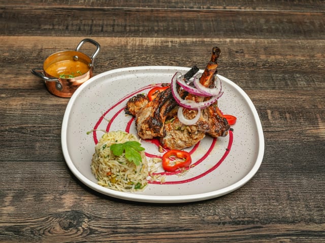 Tandoori Lamb Chops.