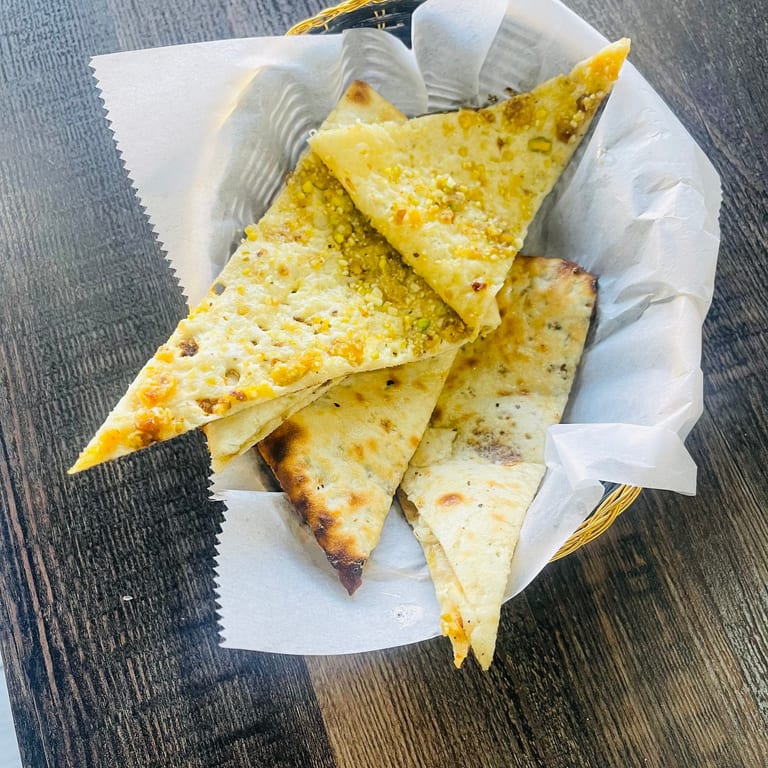 Savor our fresh naan