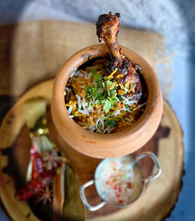 Chicken Biryani with Bone.