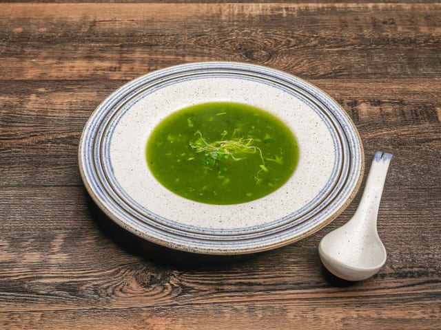 Lemon Coriander Soup.