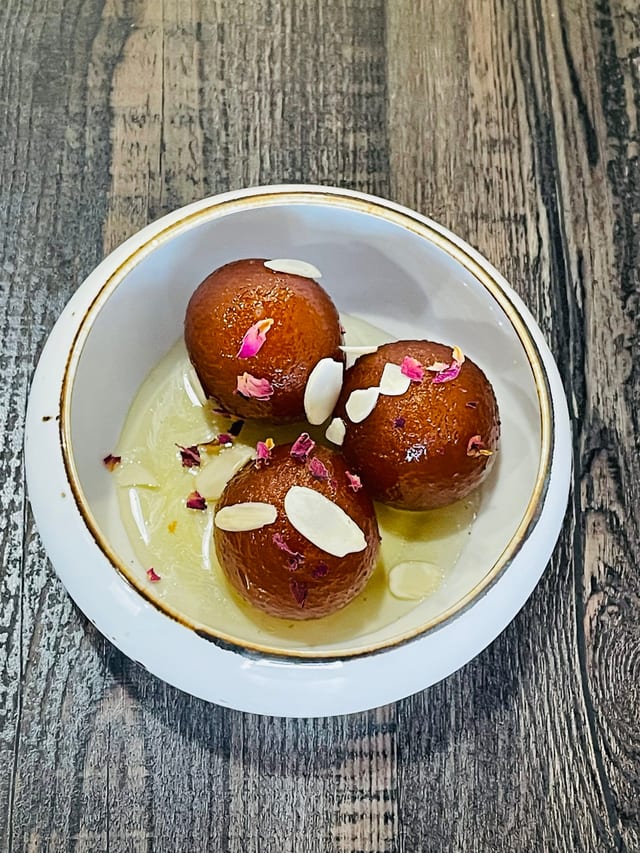 Gulab Jamun.