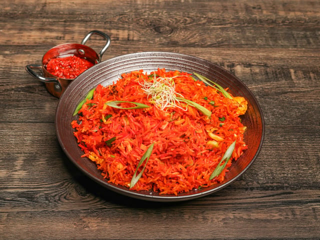 Schezwan Fried Rice Veg.