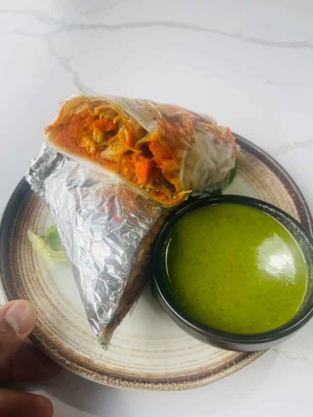 Chicken Kathi Roll.